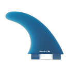 Boomerang - FCS Compatible (Solid Fiberglass) surfboard fin in Blue by True Ames - Pemulis Water & Power