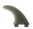 Boomerang - FCS Compatible (Solid Fiberglass) surfboard fin in Smoke by True Ames - Pemulis Water & Power