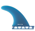Boomerang Tri - Futures Compatible (Solid Fiberglass) surfboard fin in Blue by True Ames - Pemulis Water & Power