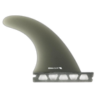 Boomerang Tri - Futures Compatible (Solid Fiberglass) surfboard fin in Smoke by True Ames - Pemulis Water & Power