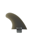 Brothers Marshall Side Bite - FCS Compatible (Solid Fiberglass) surfboard fin in Smk by True Ames - Pemulis Water & Power