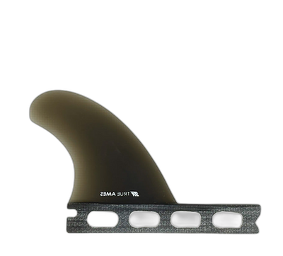 Brothers Marshall Side Bite - Futures Compatible (Solid Fiberglass) surfboard fin in Smk by True Ames - Pemulis Water & Power