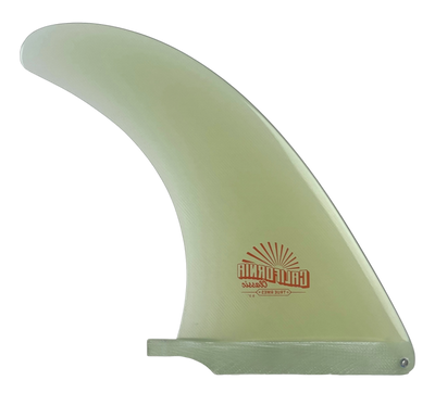 California Classic surfboard fin in Clear by True Ames - Pemulis Water & Power