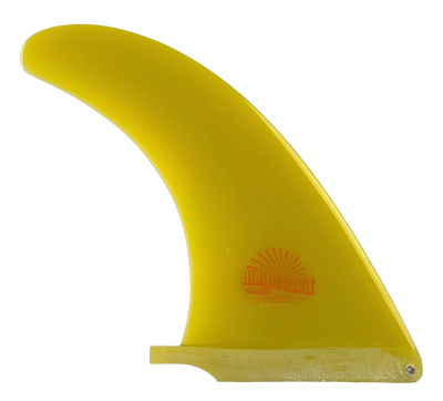 California Classic surfboard fin in Yellow by True Ames - Pemulis Water & Power
