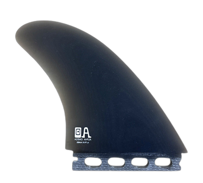 Campbell Brothers Alpha Omega Twin - Futures Compatible (Solid Fiberglass) surfboard fin in Smk by True Ames - Pemulis Water & Power