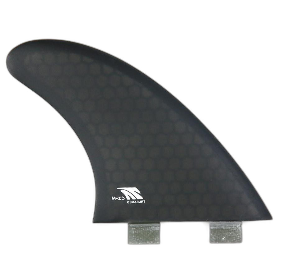 Channel Islands Tri Medium - FCS Compatible (Hexcore) surfboard fin in Smoke Hexcore by True Ames - Pemulis Water & Power
