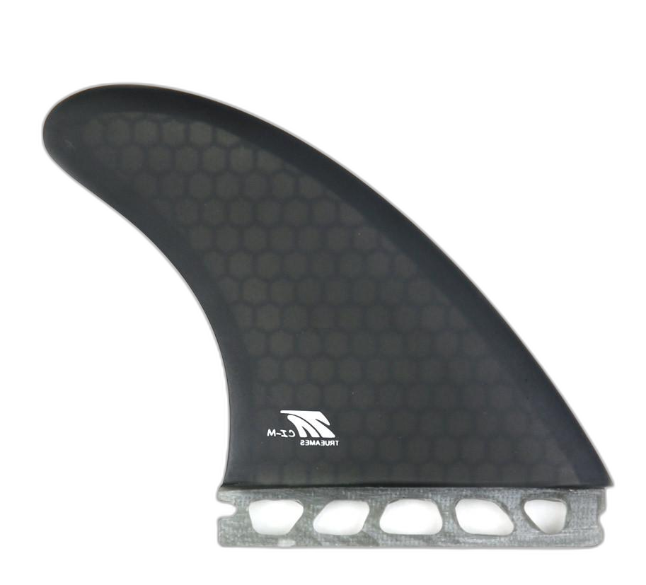 Channel Islands Tri Medium - Futures Compatible (Hexcore) surfboard fin in Smoke Hexcore by True Ames - Pemulis Water & Power