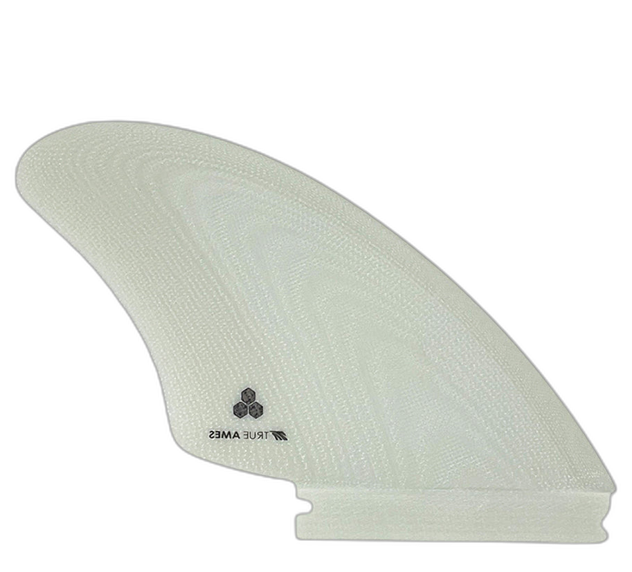 Channel Islands (AMK) Keels - Futures Compatible (Solid Fiberglass) surfboard fin in Wht by True Ames - Pemulis Water & Power