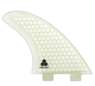 Channel Islands Tri Large - FCS Compatible (Hexcore) surfboard fin in Clear Hexcore by True Ames - Pemulis Water & Power