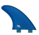 Channel Islands Tri Small - FCS Compatible (Hexcore) surfboard fin in Blue Hexcore by True Ames - Pemulis Water & Power
