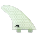Channel Islands Tri Small - FCS Compatible (Hexcore) surfboard fin in Clear Hexcore by True Ames - Pemulis Water & Power