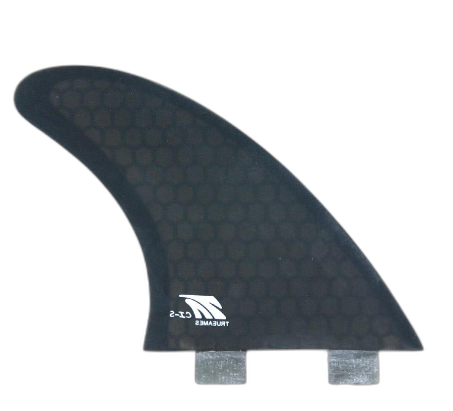 Channel Islands Tri Small - FCS Compatible (Hexcore) surfboard fin in Smoke Hexcore by True Ames - Pemulis Water & Power