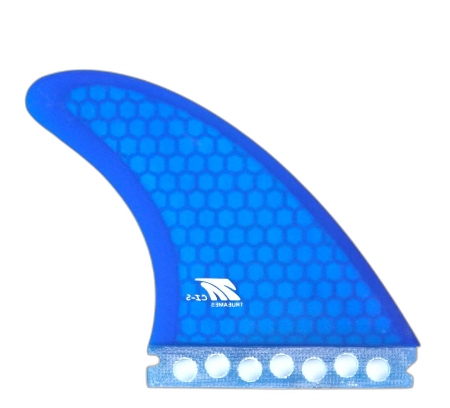 Channel Islands Tri Small - Futures Compatible (Hexcore) surfboard fin in Blue Hexcore by True Ames - Pemulis Water & Power