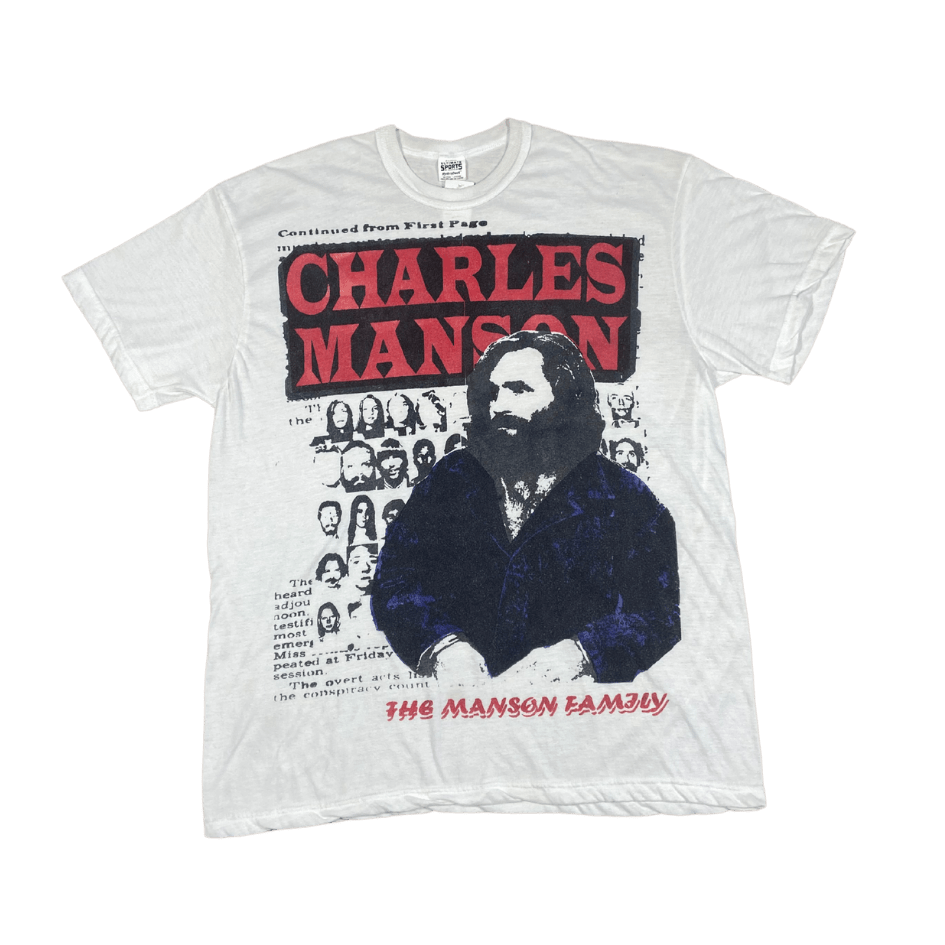 Charles Manson T-shirt - Pemulis Water & Power