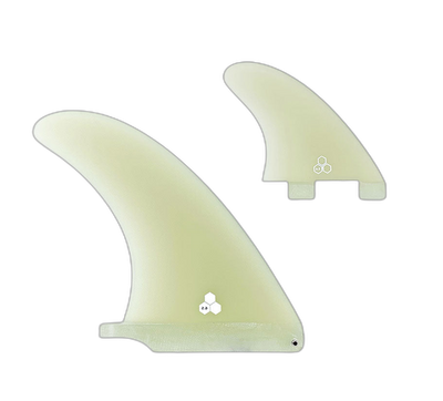 CI Mid: 2+1 Combo - FCS Compatible surfboard fin in Clr by True Ames - Pemulis Water & Power