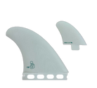 Derrick Disney DST Twinzer - FCS / Futures Compatible (Solid Fiberglass) surfboard fin in Ivory by True Ames - Pemulis Water & Power