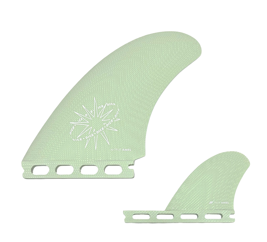 Dice Twin + Trailer - Futures Compatible (Solid Fiberglass)