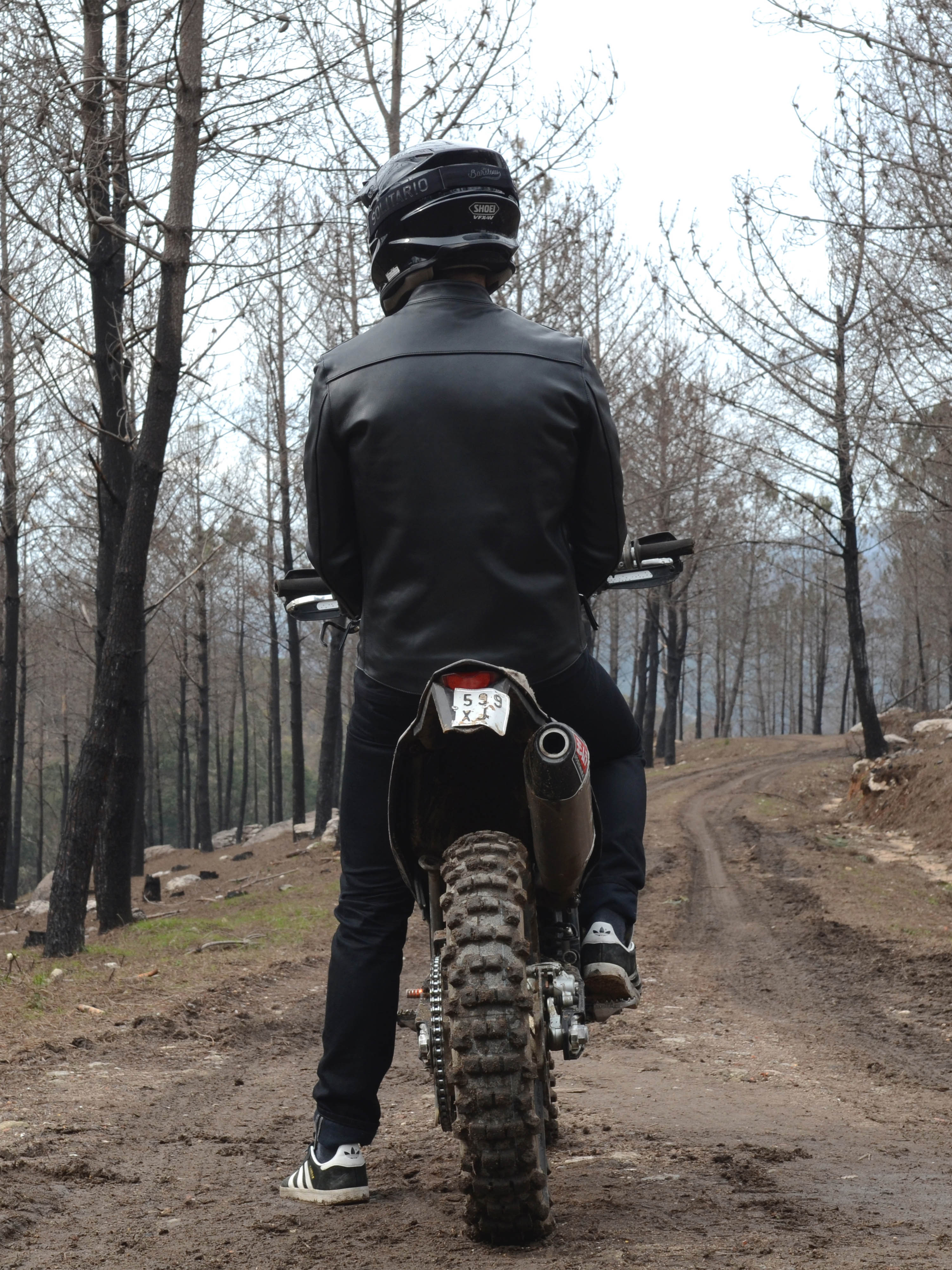 El Solitario The Black Moto Sweatshirt - product photo