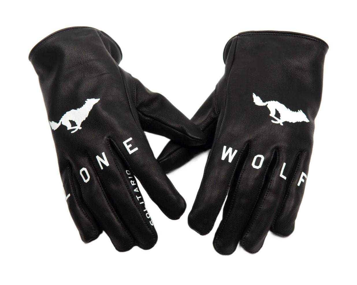 El Solitario Lone Wolf Goatskin Gloves leather