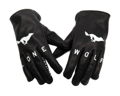 El Solitario Lone Wolf Goatskin Gloves leather