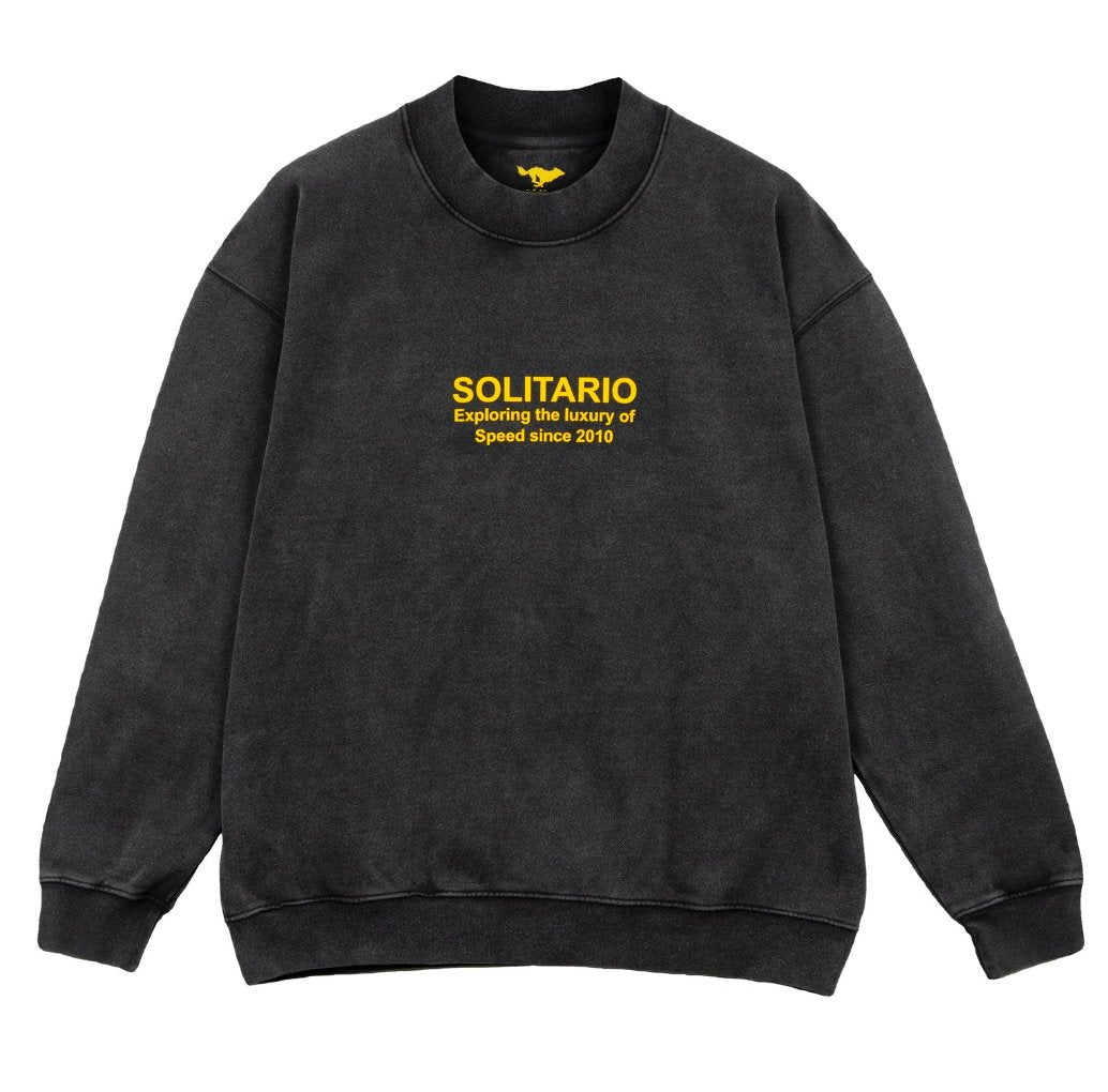 El Solitario The Black Moto Sweatshirt - Pemulis Water & Power