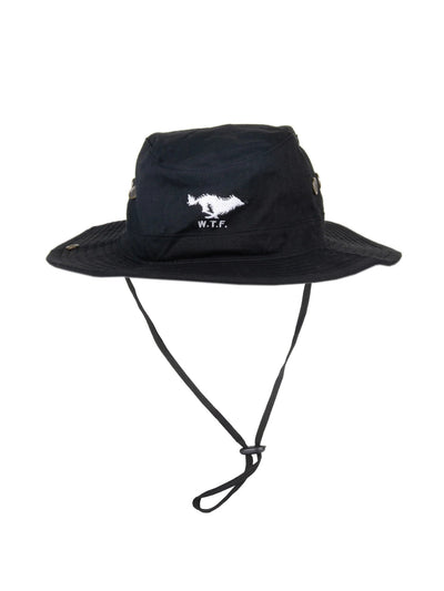 El Solitario Wolf Brimmer Hat Black