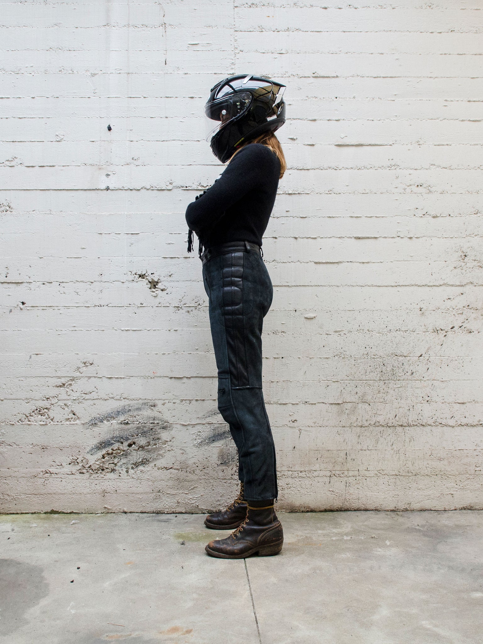 El Solitario Women's Rascal Motorcycle Pants goat leather