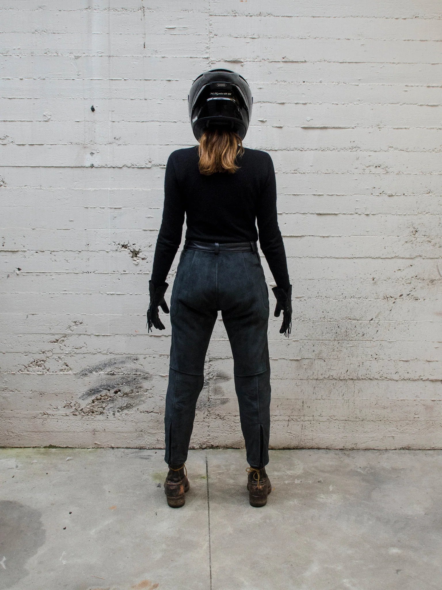 El Solitario Women's Rascal Motorcycle Pants goat leather