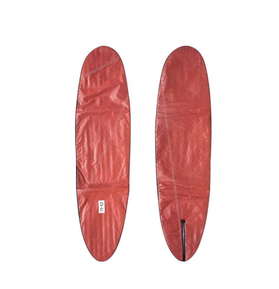 Gato Heroi 7'6" Flight Day Bag - Bark Red-Surfboard Bags-Gato Heroi-Pemulis Water &amp; Power