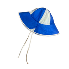 Gato Heroi FLIGHT Bucket Hat in White Blue