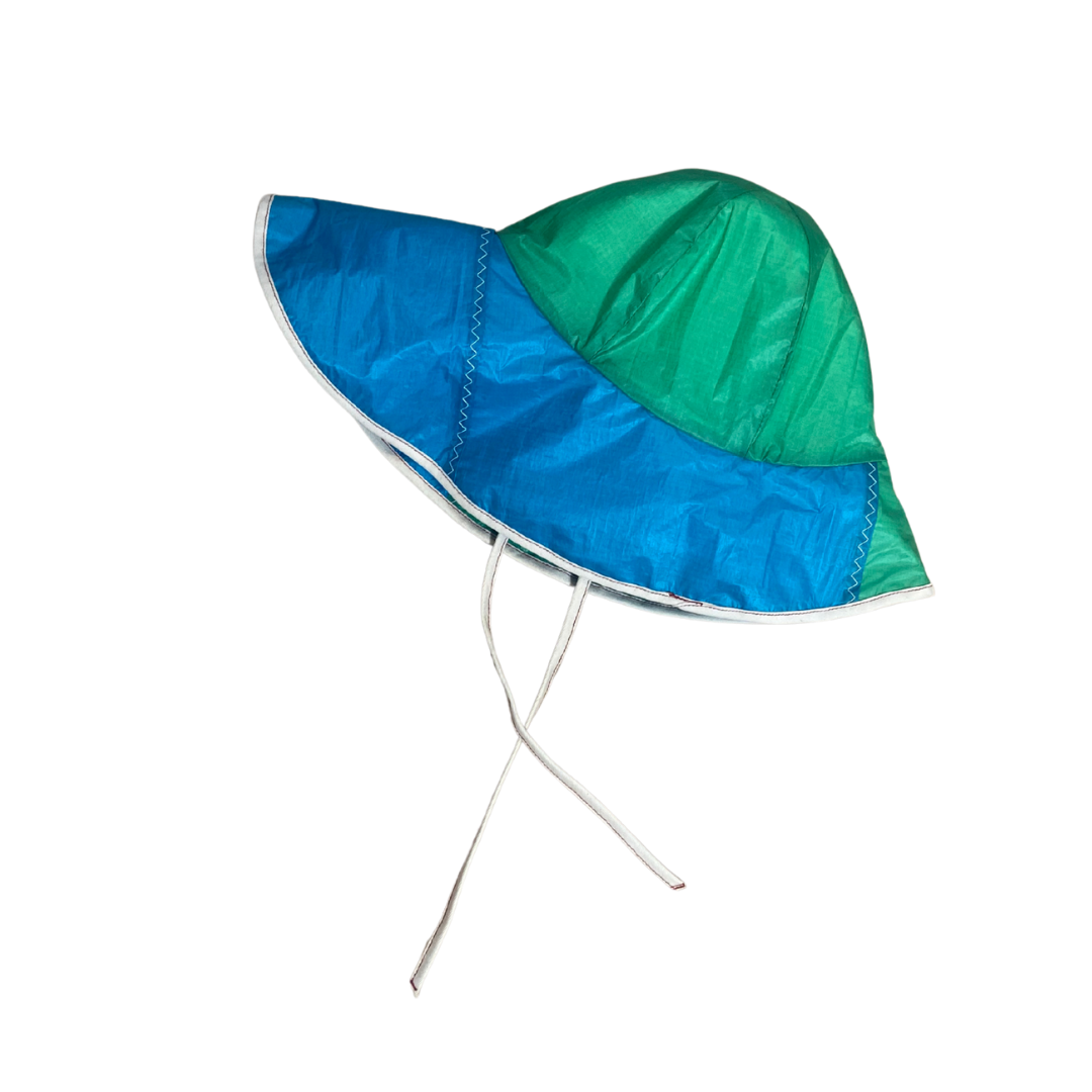 Gato Heroi FLIGHT Catfish Hat in Green Blue