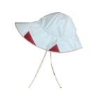 Gato Heroi FLIGHT Catfish Hat in White Red