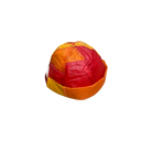 Gato Heroi FLIGHT Creme Hat in Red Yellow Orange