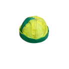 Gato Heroi FLIGHT Creme Hat in Yellow Green