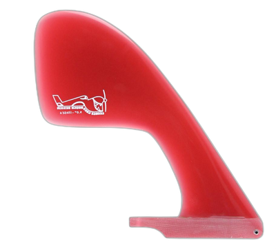 Greenough Stage-6 surfboard fin in Red by True Ames - Pemulis Water & Power