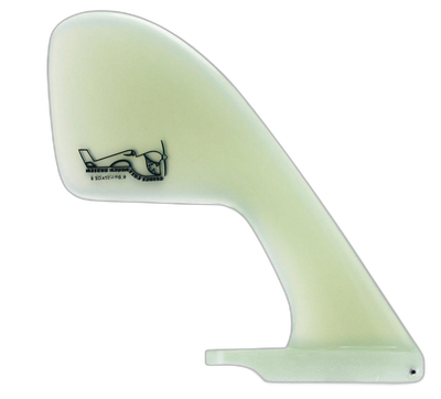 Greenough Stage-6 surfboard fin in Clear by True Ames - Pemulis Water & Power