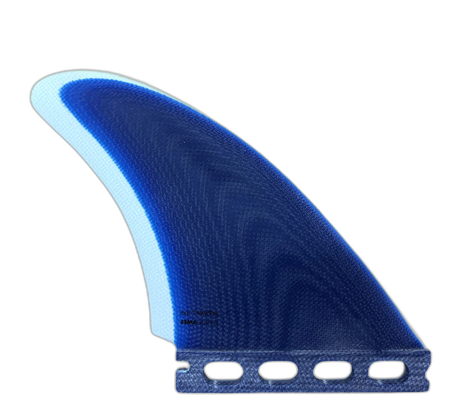 Gephart 5x5 Twins - Futures Compatible (Solid Fiberglass) surfboard fin in 68504Ef1 5763 4A42 8Ff6 E322C6B1Af5F by True Ames - Pemulis Water & Power