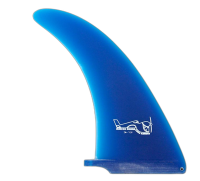 Greenough 4-C surfboard fin in Blue by True Ames - Pemulis Water & Power