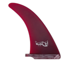 Greenough 4-C surfboard fin in Red by True Ames - Pemulis Water & Power