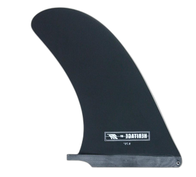 Heritage surfboard fin in Black by True Ames - Pemulis Water & Power