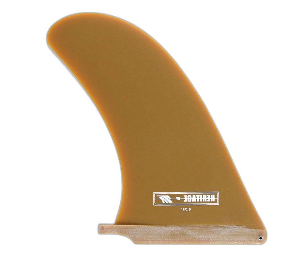 Heritage surfboard fin in Rotten Avocado by True Ames - Pemulis Water & Power