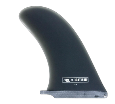 Heritage surfboard fin in Smoke by True Ames - Pemulis Water & Power