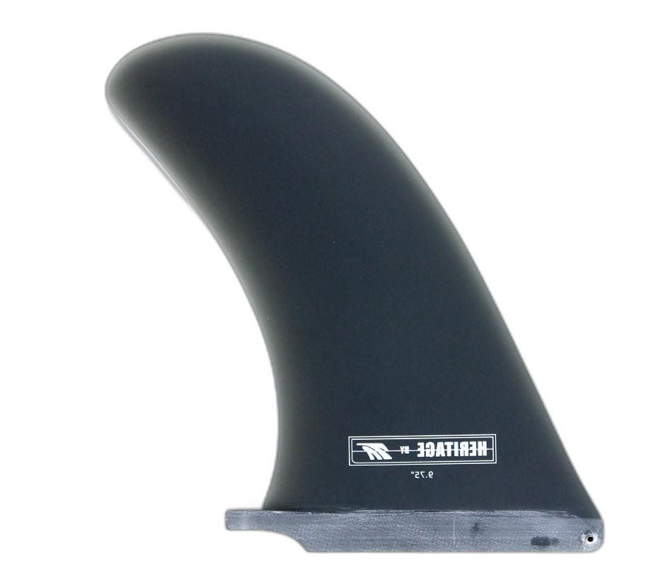 Heritage surfboard fin in Smoke by True Ames - Pemulis Water & Power
