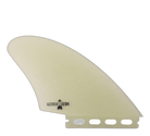 Danny Hess Noriega Twin - Futures Compatible (Solid Fiberglass) surfboard fin in Clear by True Ames - Pemulis Water & Power