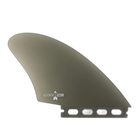 Danny Hess Noriega Twin - Futures Compatible (Solid Fiberglass) surfboard fin in Smoke by True Ames - Pemulis Water & Power