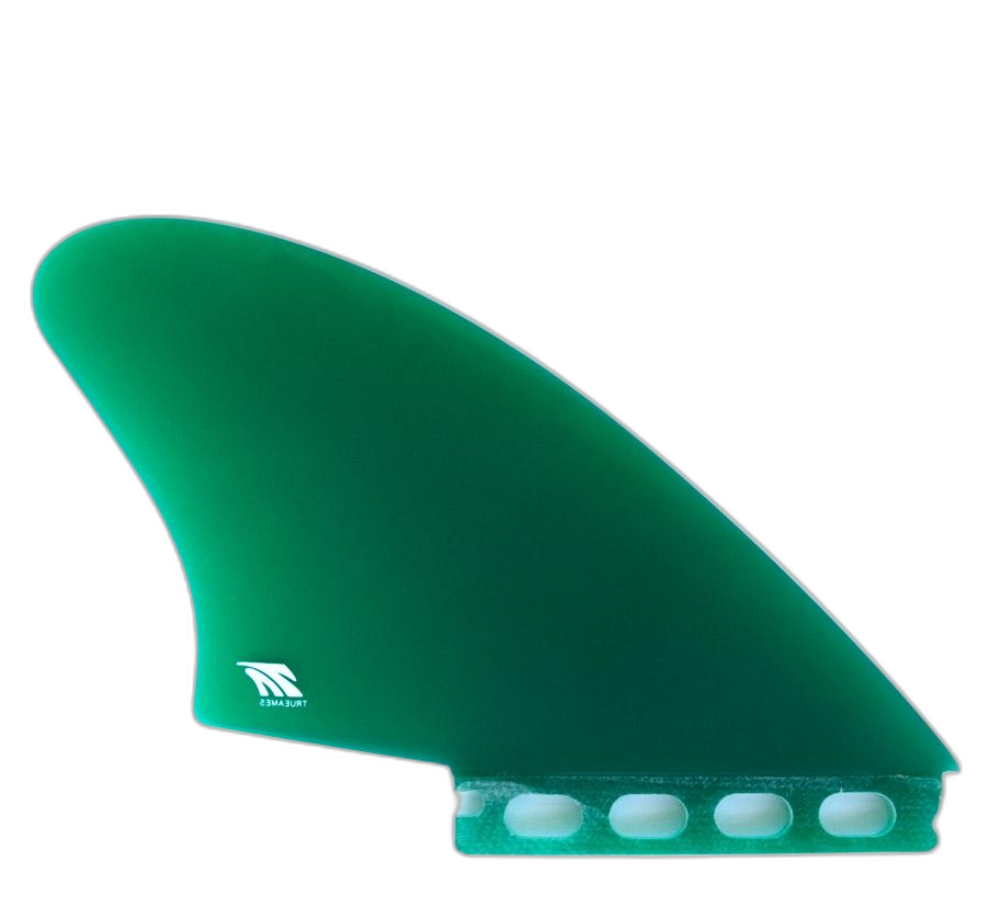 Hobie Fish - Futures Compatible (Solid Fiberglass) surfboard fin in Green by True Ames - Pemulis Water & Power