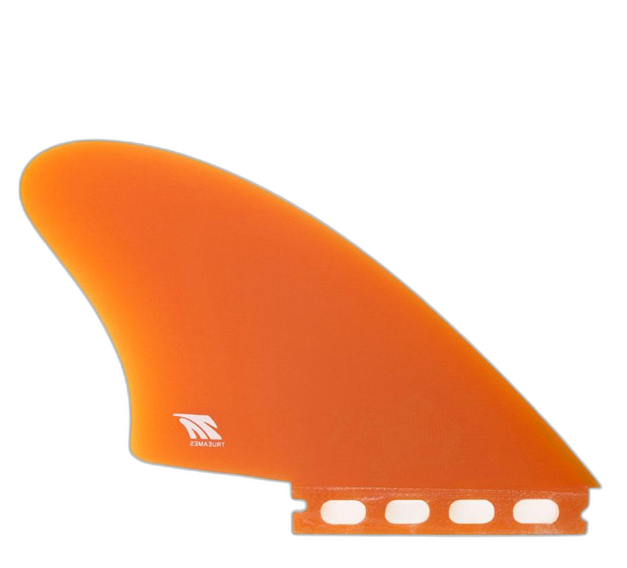 Hobie Fish - Futures Compatible (Solid Fiberglass) surfboard fin in Orange by True Ames - Pemulis Water & Power