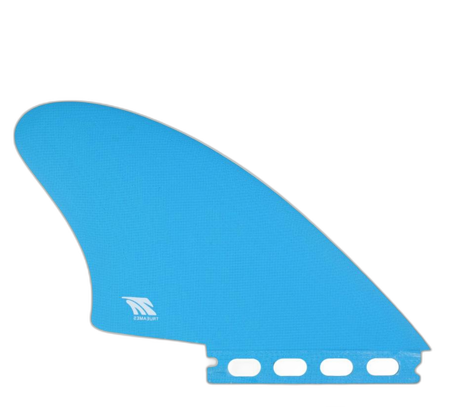 Hobie Fish - Futures Compatible (Solid Fiberglass) surfboard fin in Powder Blue by True Ames - Pemulis Water & Power