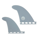 John Simon Quad Type II - Futures Compatible (Solid Fiberglass) surfboard fin in Blu by True Ames - Pemulis Water & Power