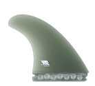 KC Tri - Futures Compatible (Solid Fiberglass) surfboard fin in Smoke by True Ames - Pemulis Water & Power